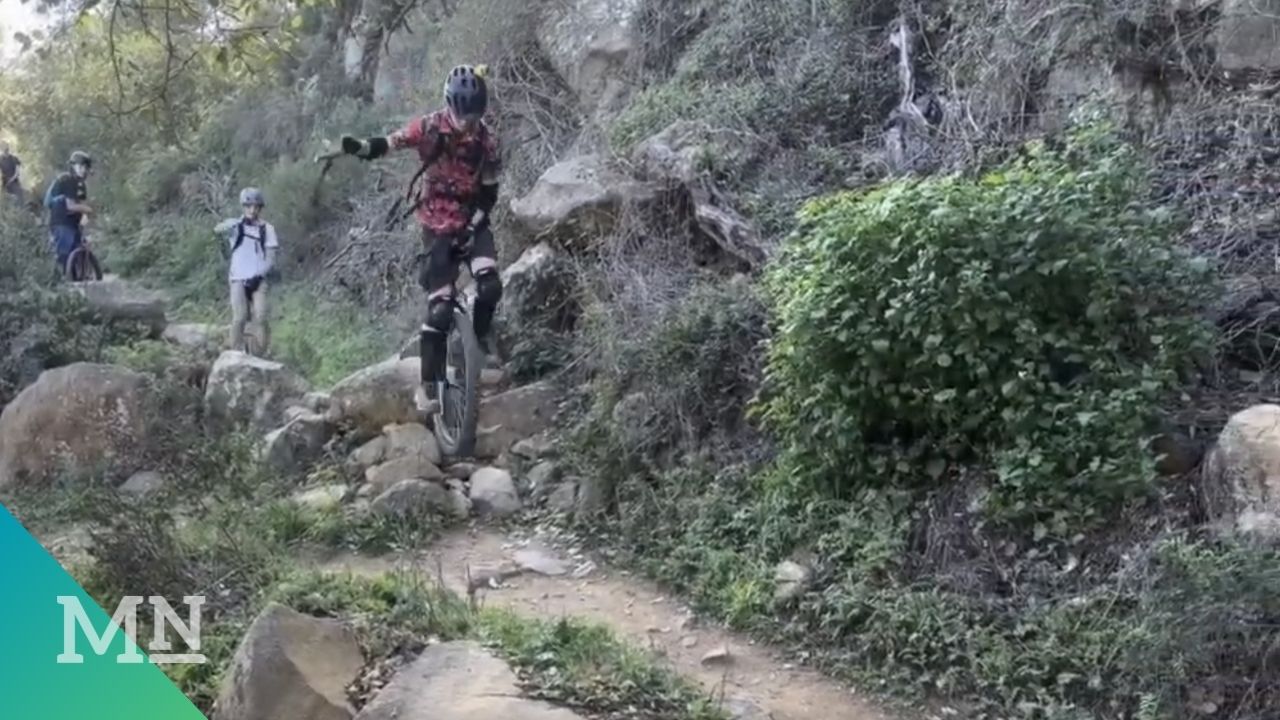 Cal Poly Unicycle Club takes mountain unicycling to SLO trails