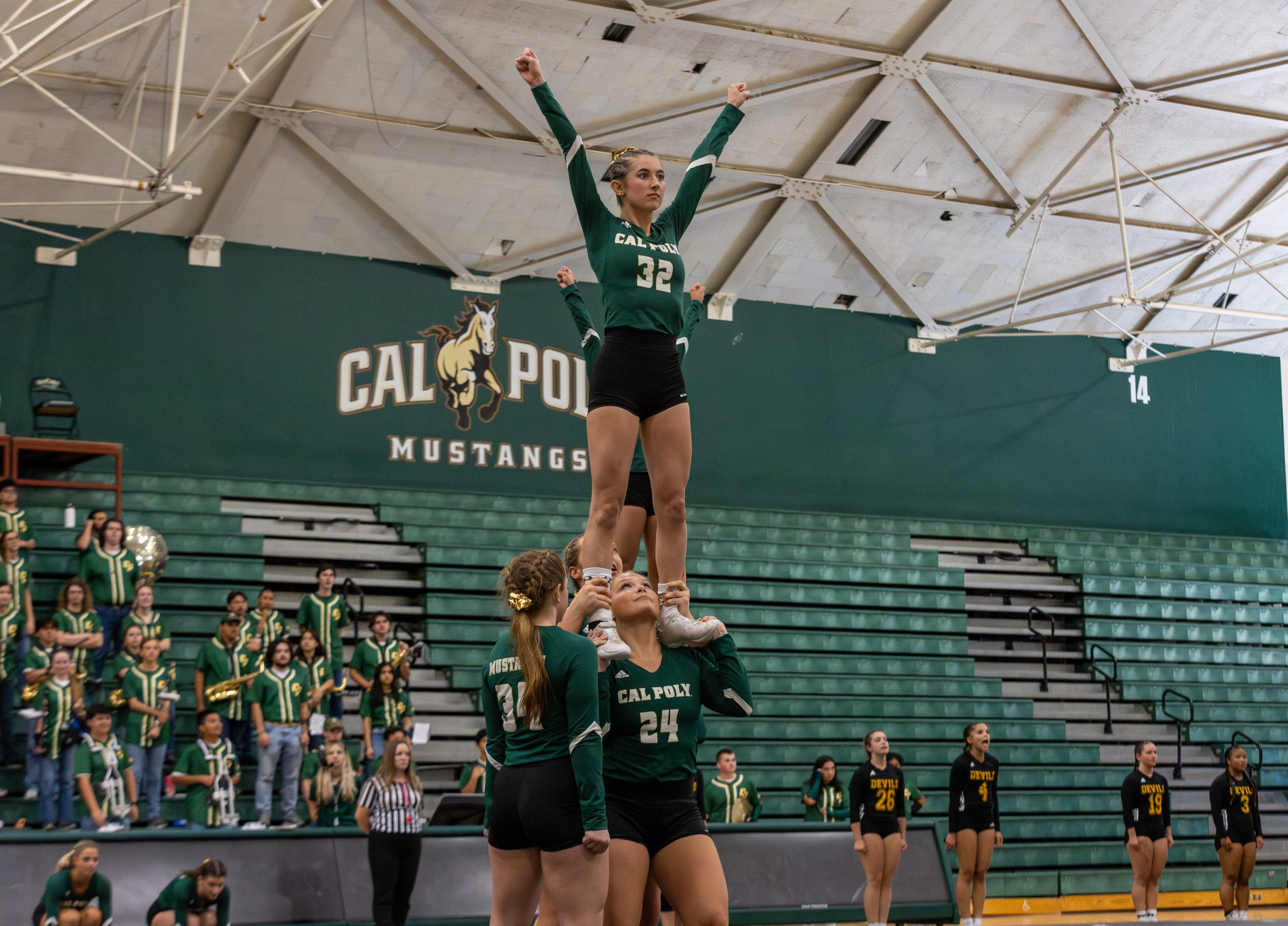 Cal Poly STUNT hosts inaugural home event as a Division I sport